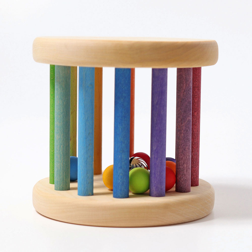 Grimm's - Large Rainbow Rolling Wheel