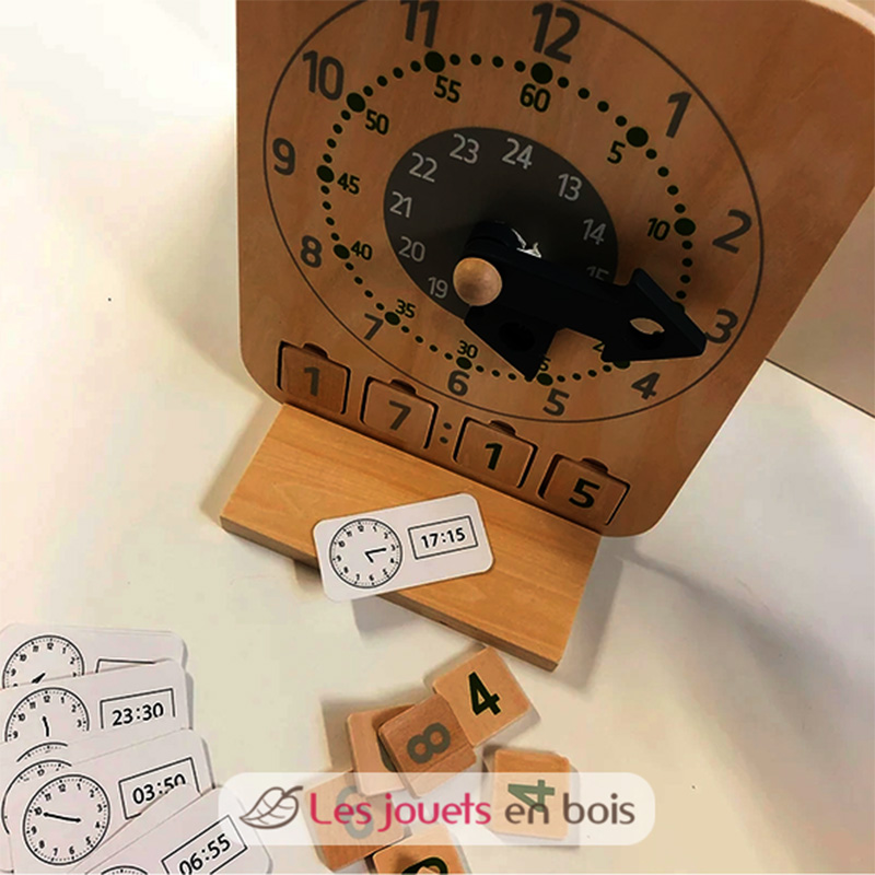 ByAstrup - Wooden Educational Clock Set