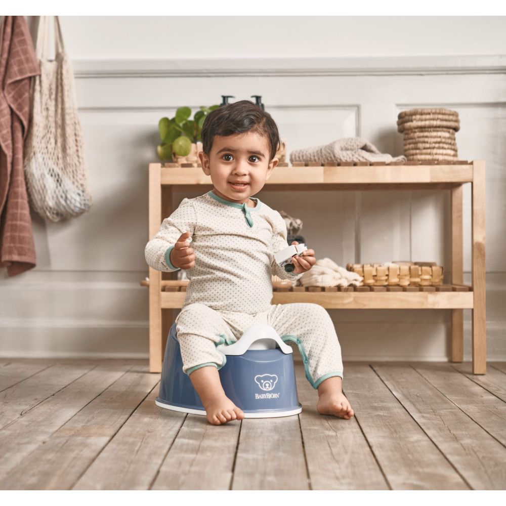BABYBJORN - Smart Potty - Deep Blue/White