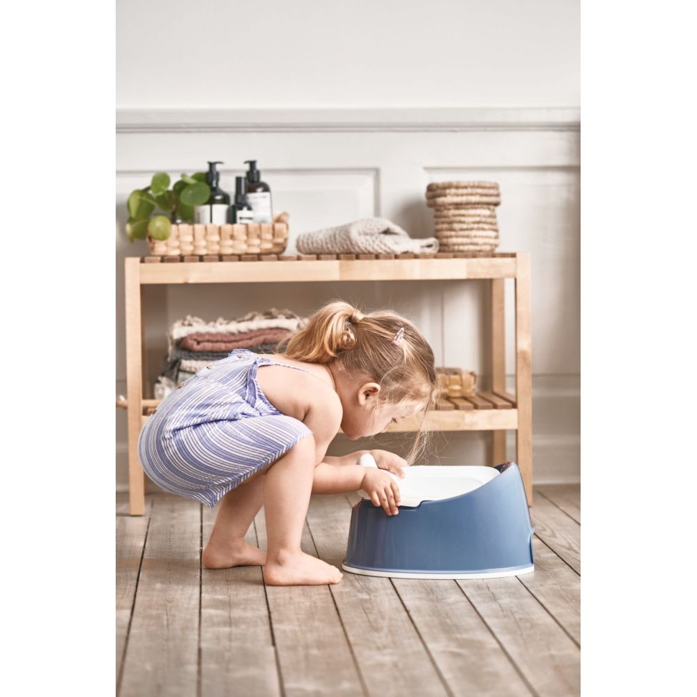BABYBJORN - Smart Potty - Deep Blue/White