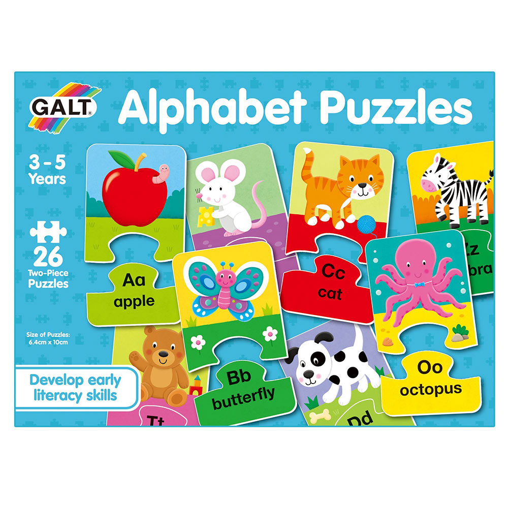 Galt Toys - Alphabet Jigsaw Puzzle 26x2pcs
