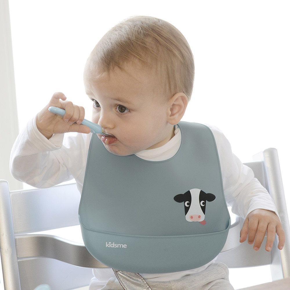 Kidsme - Easy Clean Bib - Olive