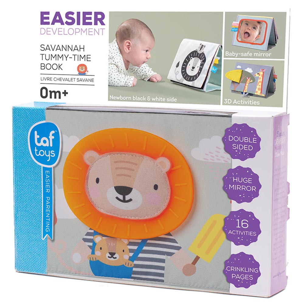 Taf Toys - Savannah Tummy-Time Book