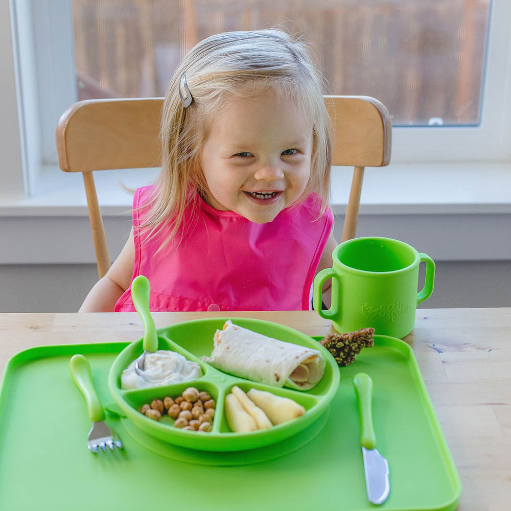 Green Sprouts - Learning Cutlery Set - Green