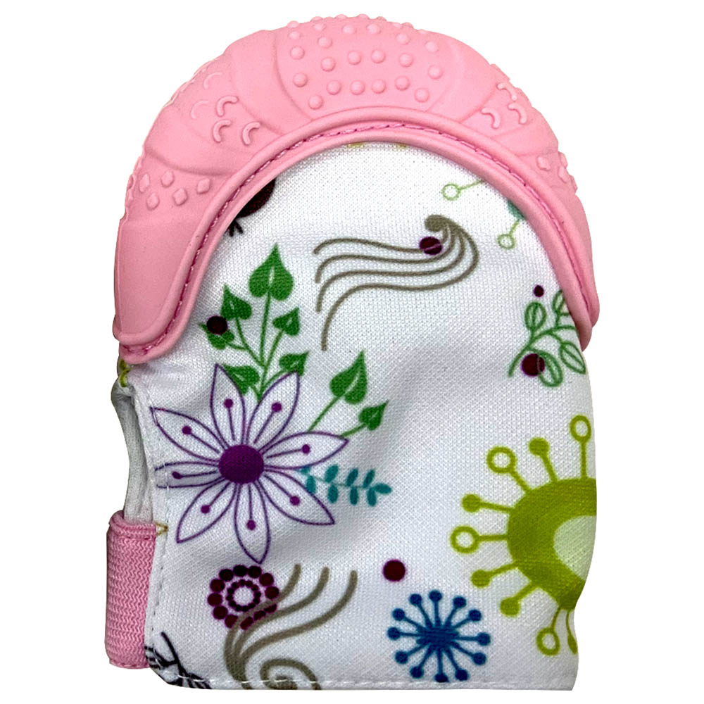 Babyworks - Teething Mitt - Pink
