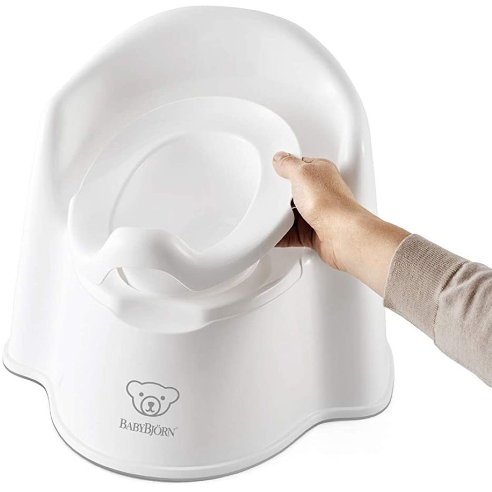 BABYBJORN - Potty Chair - White/Grey