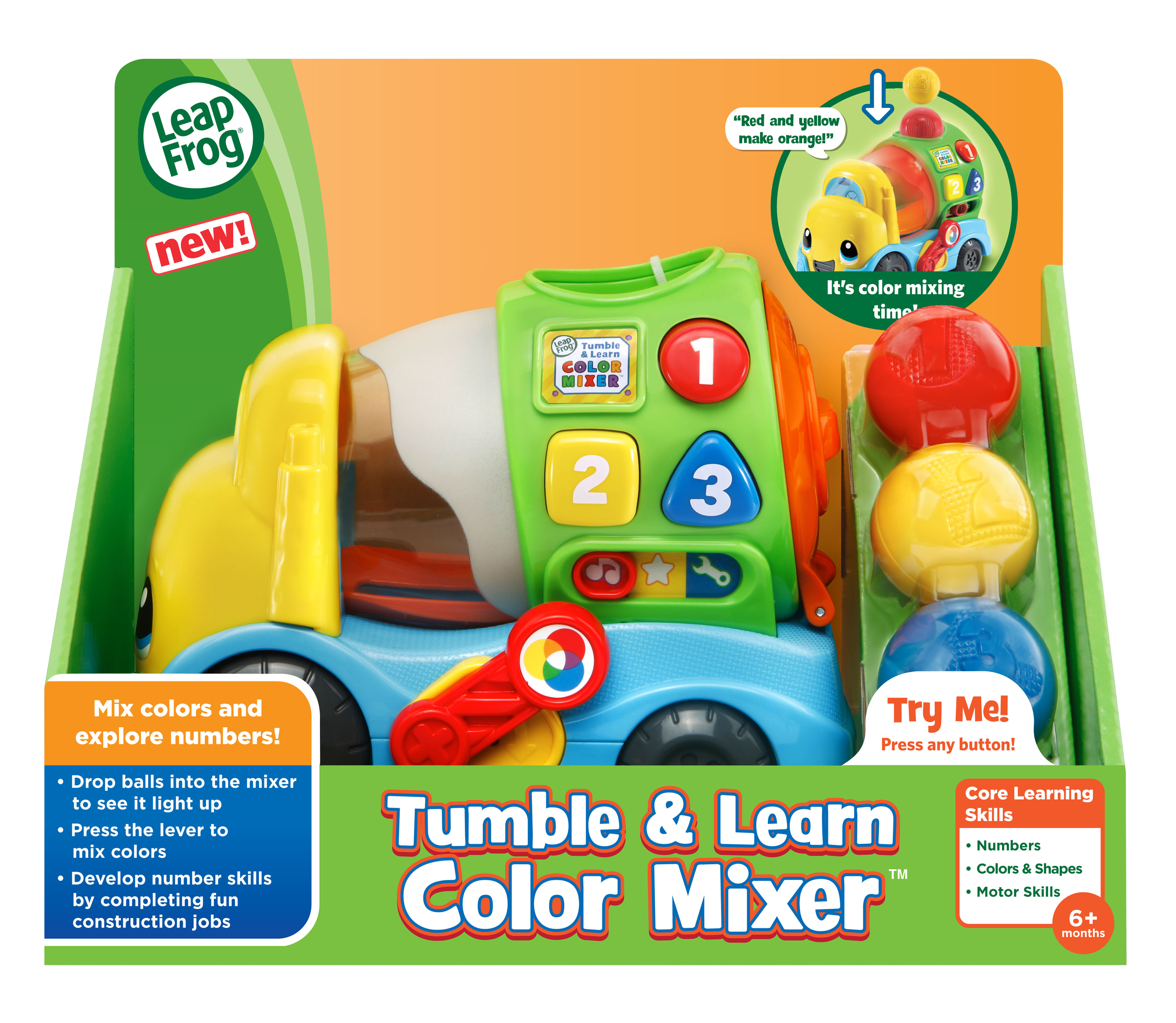 LeapFrog - Popping Colour Mixer Truck