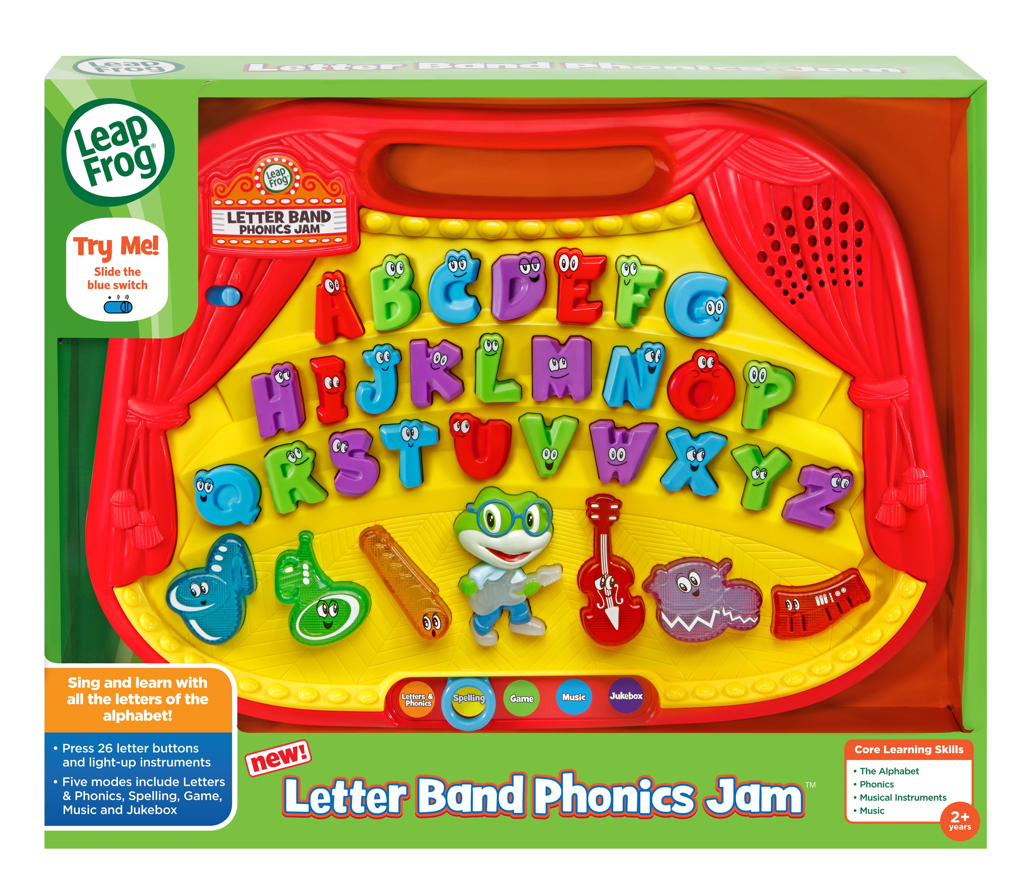 LeapFrog - Letter Band Phonics Jam Toy