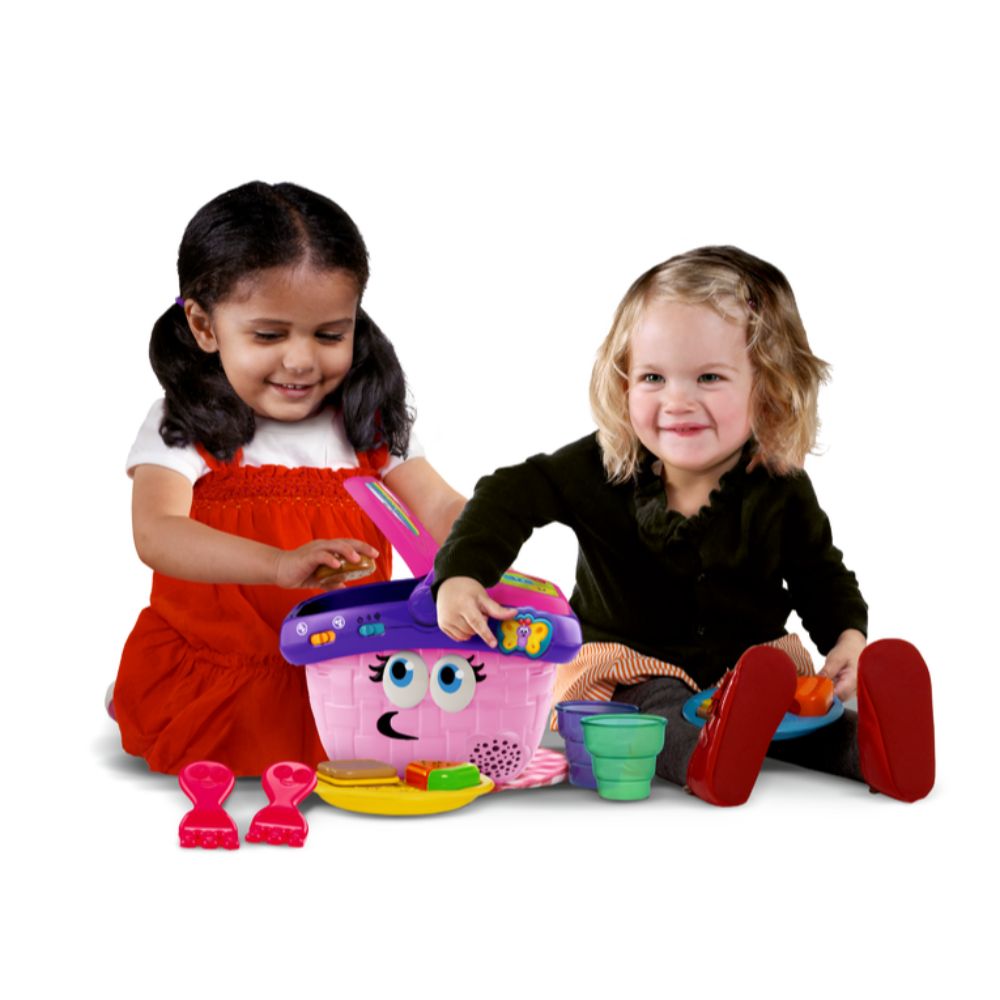 LeapFrog - Shapes and Sharing Picnic Basket Pink