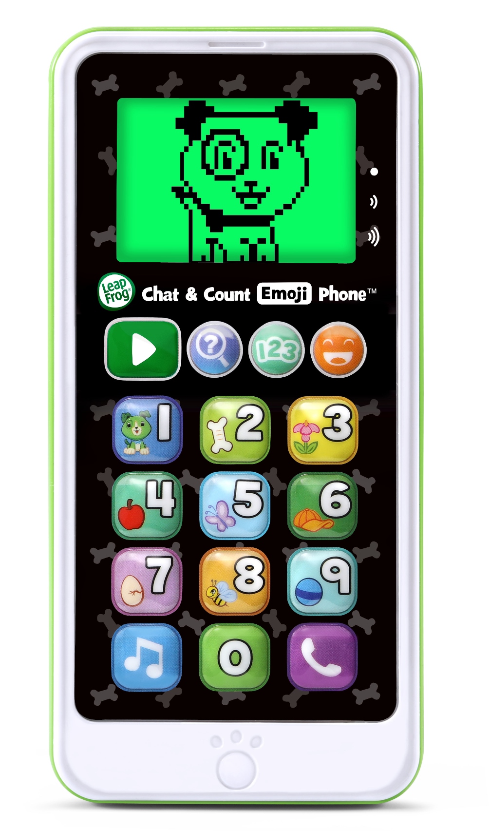 LeapFrog - Chat and Count Emoji Phone - White