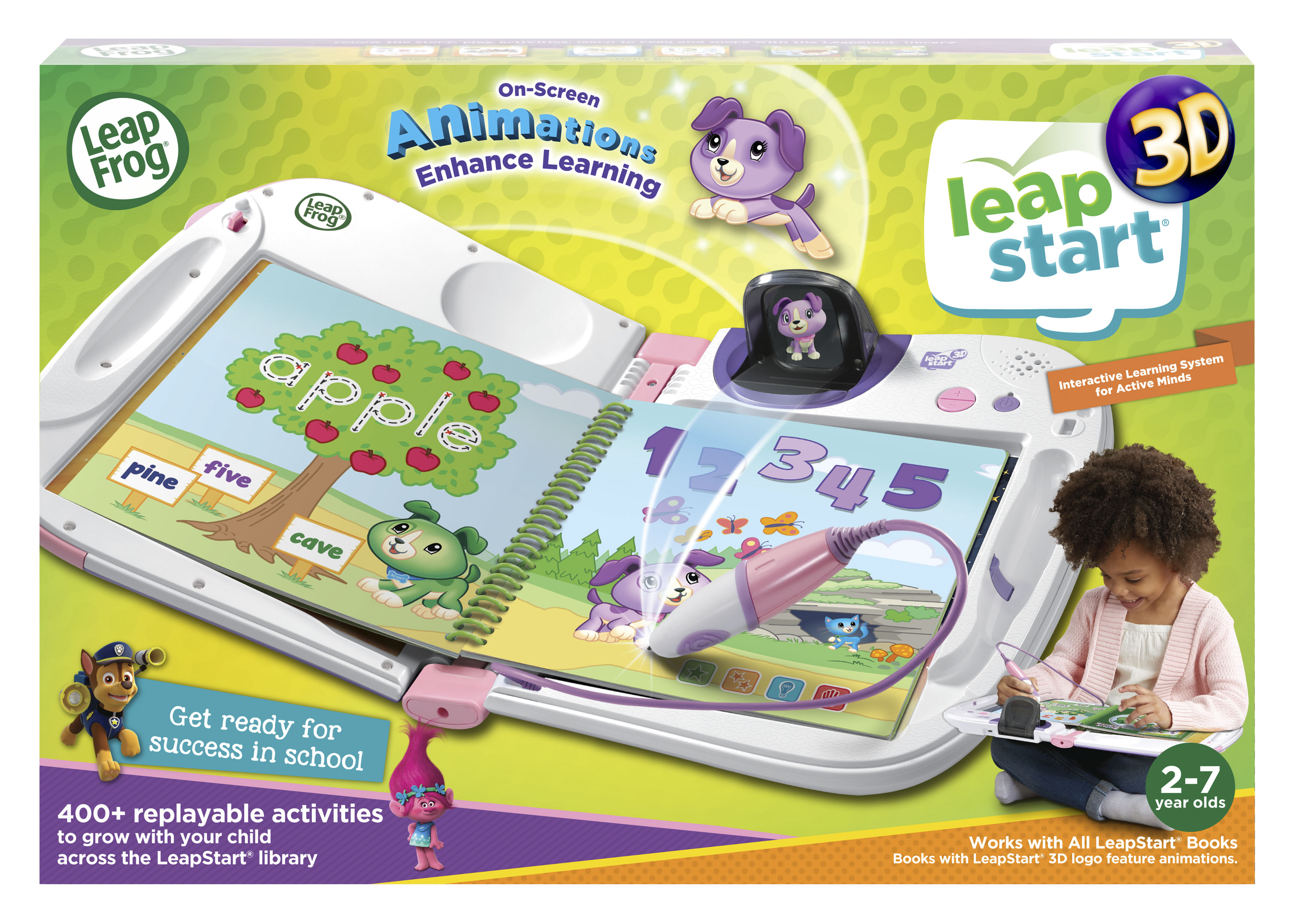 LeapFrog - LeapStart 3D Holo Educational Book - Pink