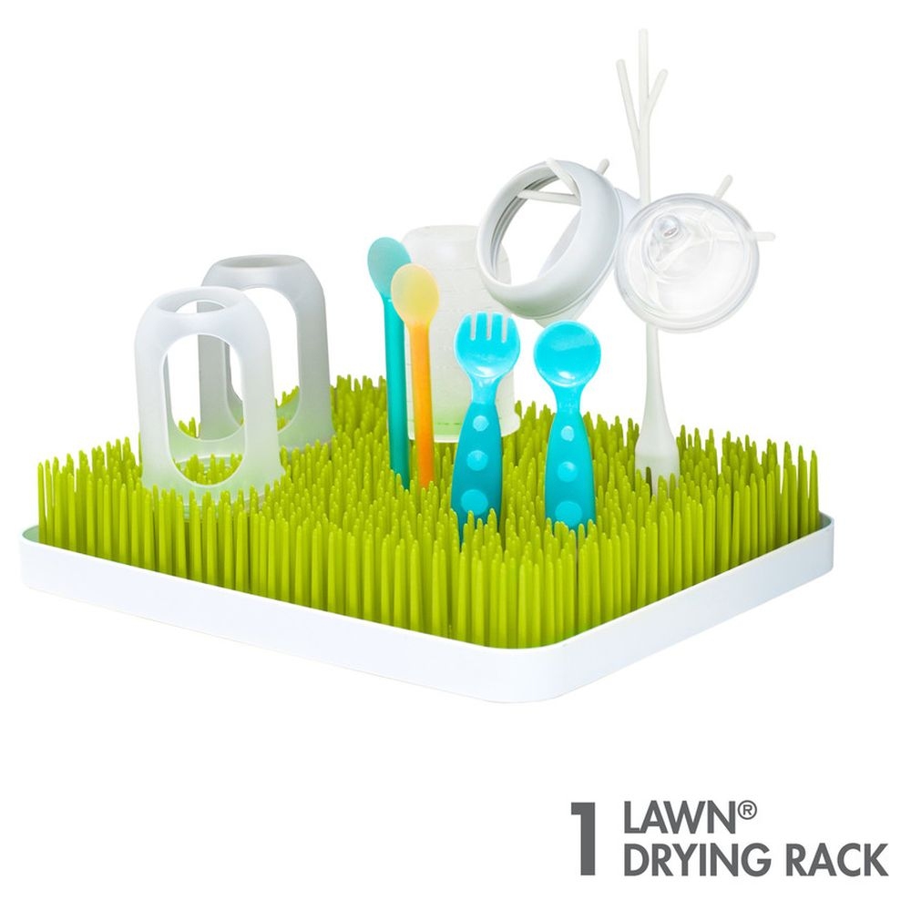 Boon - Lawn Countertop Drying Rack - Green