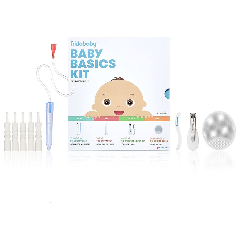 Fridababy - Baby Basics Kit & SmileFrida The Finger Toothbrush