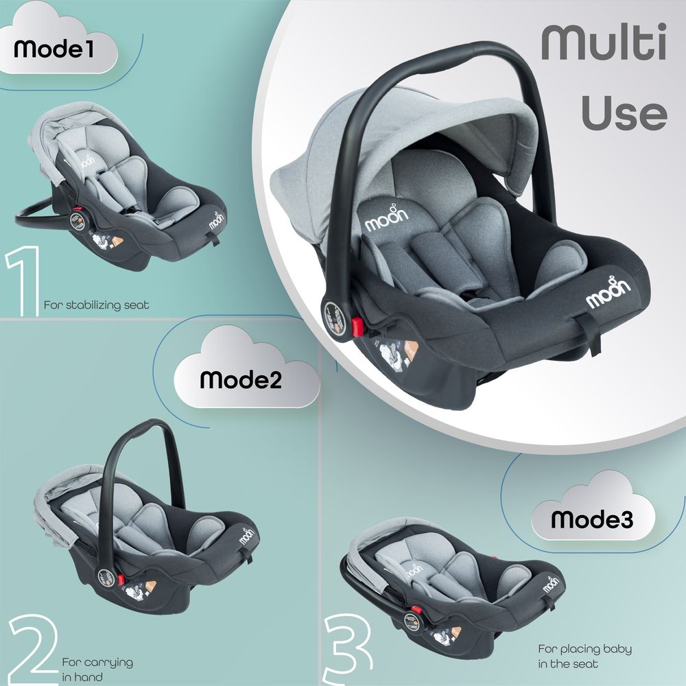 Moon - Infant Carrier & Travalo Travel Bed & Backpack - Green