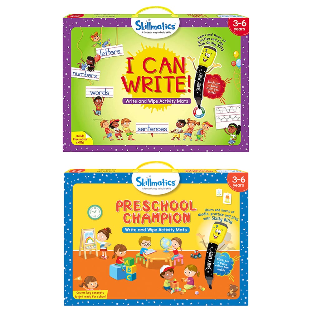 Skillmatics - Preschool Champion & I Can Write Bundle
