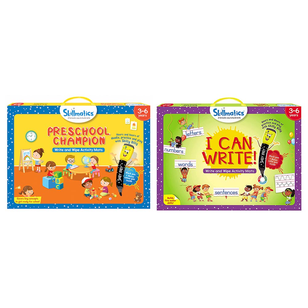 Skillmatics - Preschool Champion & I Can Write Bundle