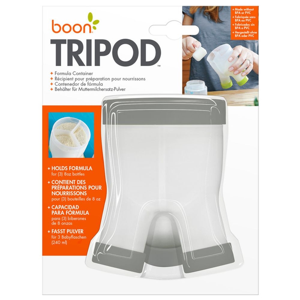 Boon Tripod Formula Dispenser - Grey