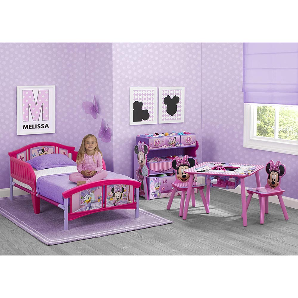 Delta Children - Minnie Mouse Plastic Toddler Bed
