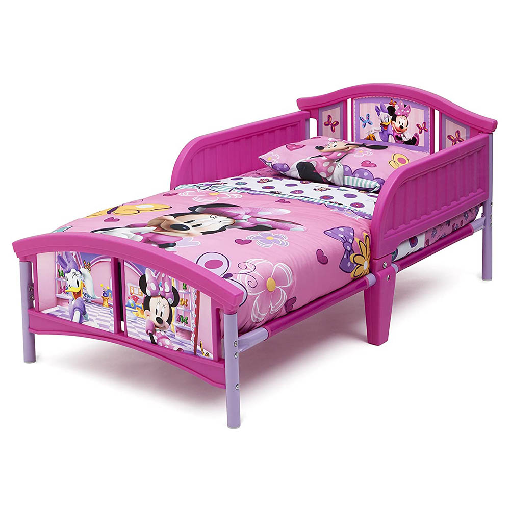 Delta Children - Minnie Mouse Plastic Toddler Bed