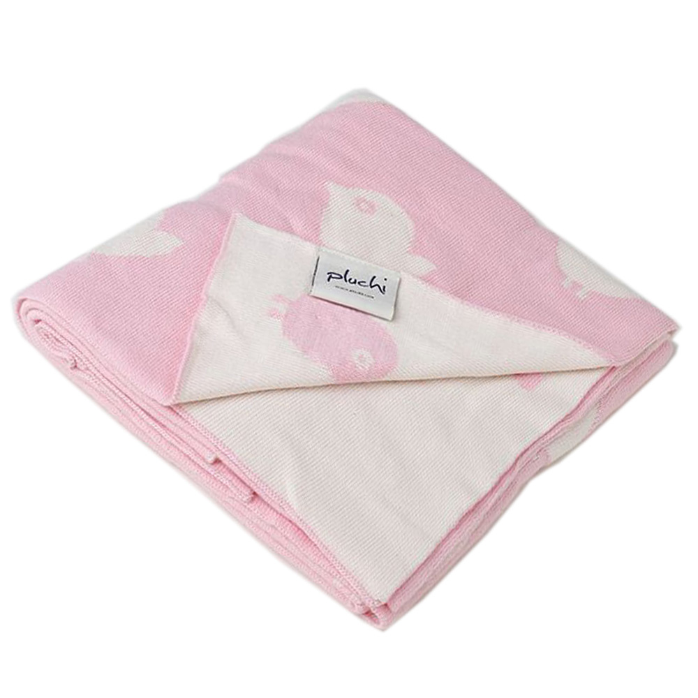 Pluchi - Birdies Baby Blanket - Pink