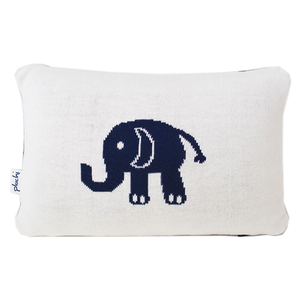 Pluchi - Elephant Baby Pillows - Blue