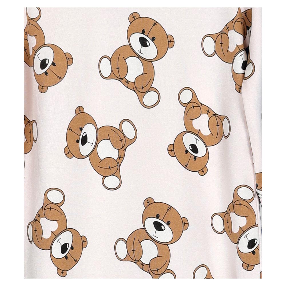 Aiko Baby Jumpsuit with Bear Print