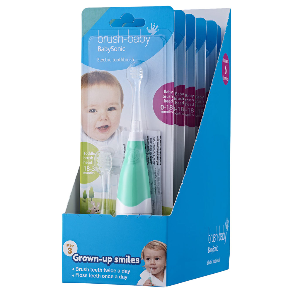 Brush Baby - 2025 Collection Babysonic Electric Toothbrush - Teal