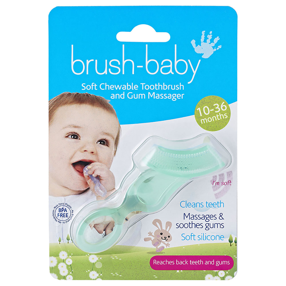 Brush Baby - 2025 Collection New Chewable Toothbrush - Double Pack