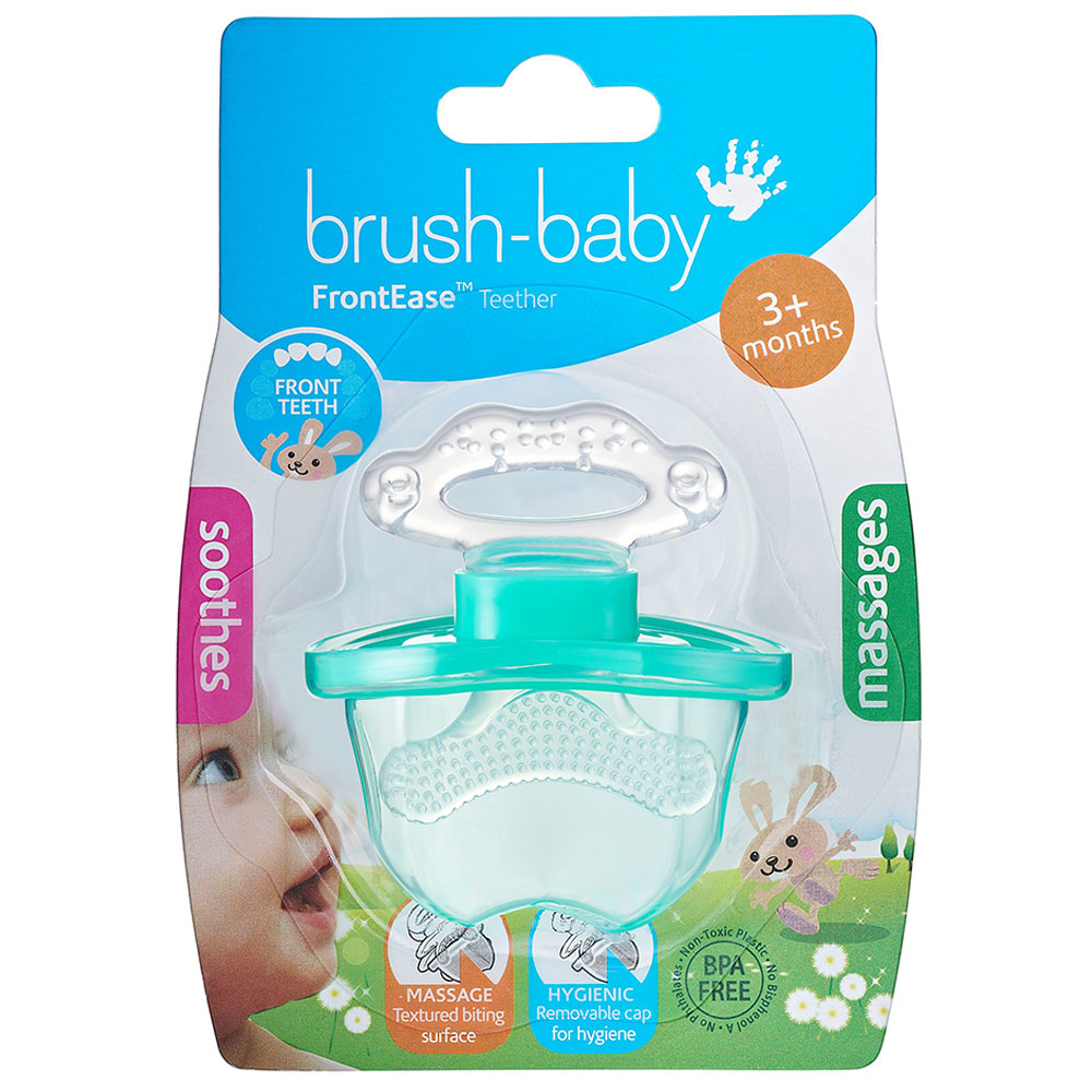 Brush Baby - 2025 Collection Front Ease Teether - Teal