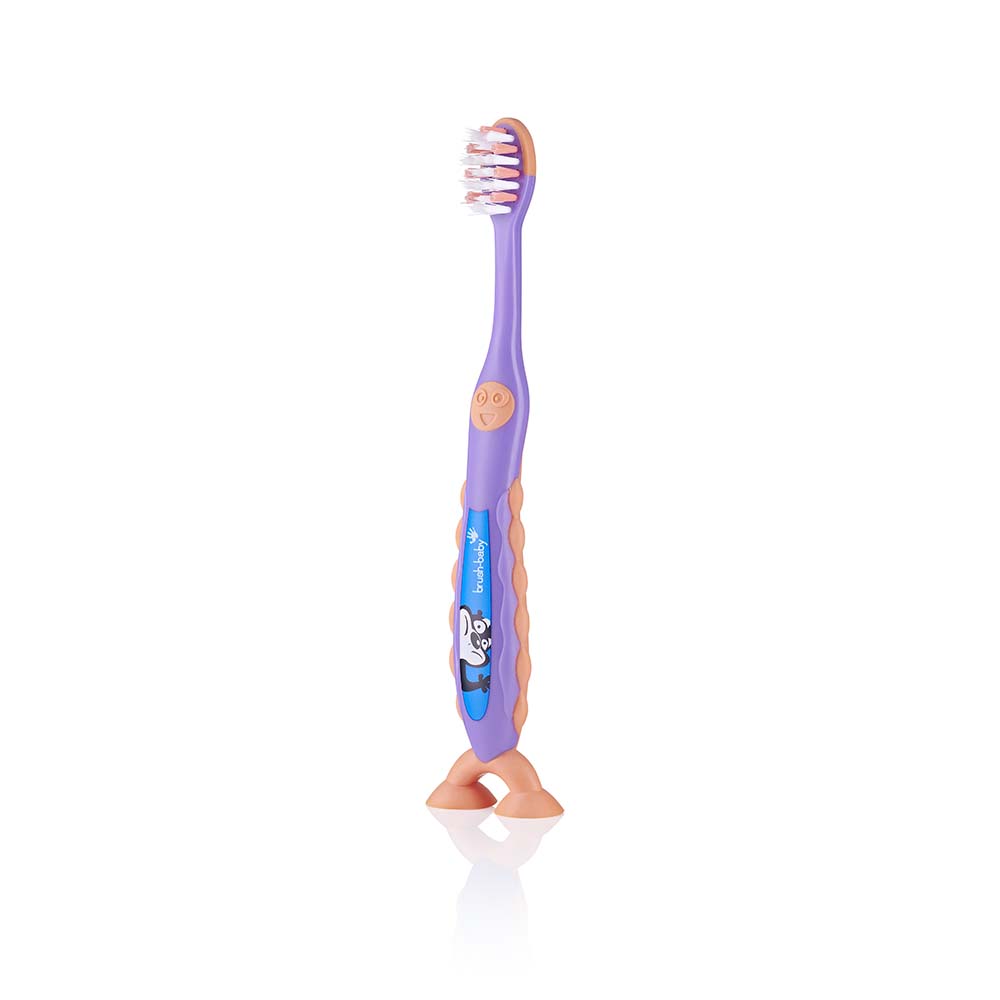 Brush Baby - FlossBrush 3-6y - Purple