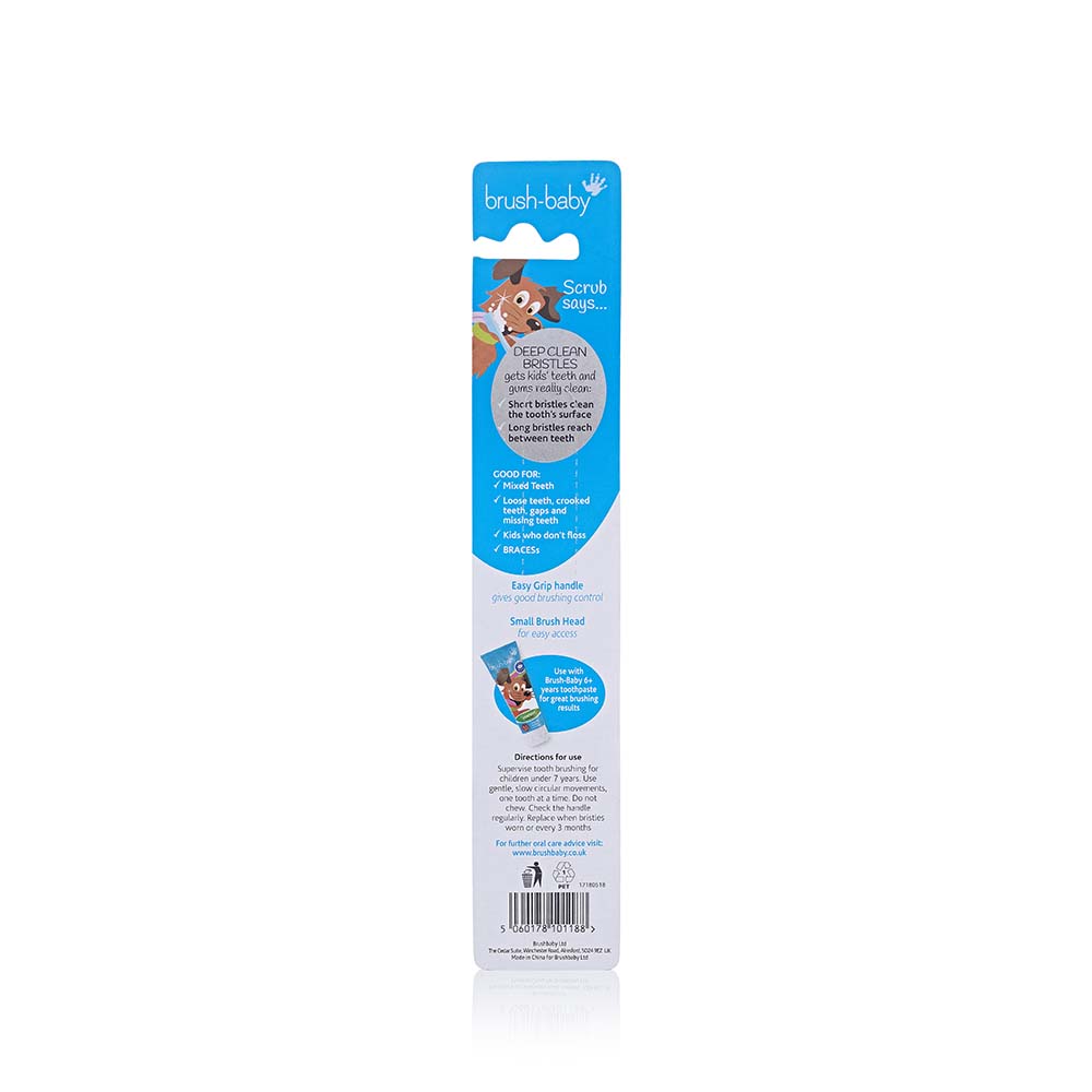 Brush Baby - FlossBrush 6y+ - Purple
