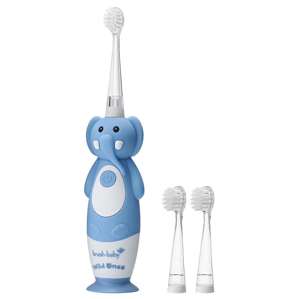Brush Baby - 2025 Collection New Wildone Elephant Rechargeable Toothbrush