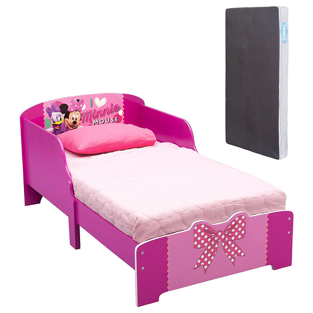 Delta Children - Disney Minnie Wooden Bed For Kids