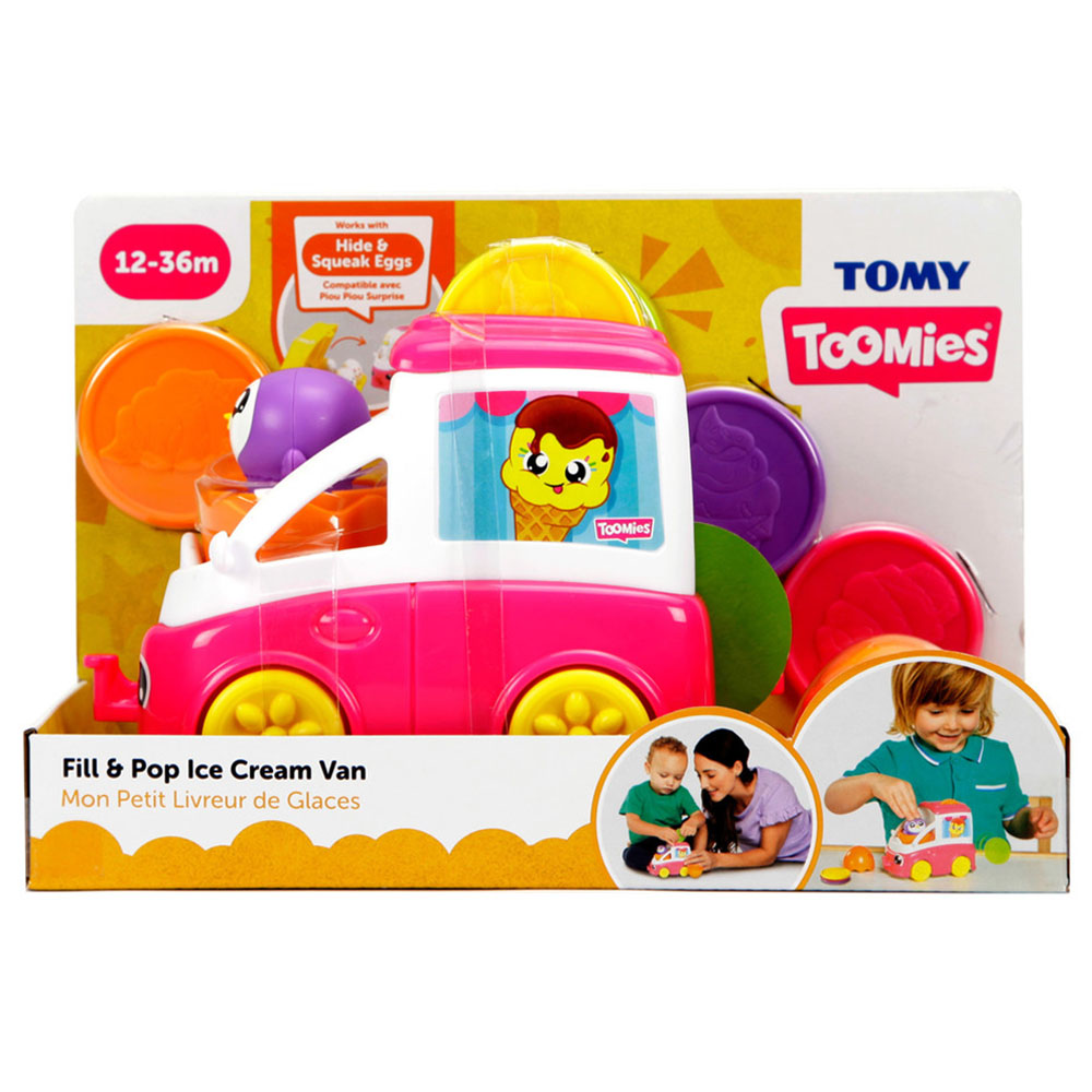 Tomy Toomies - Fill & Pop Snack Trucks - Assorted 1pc