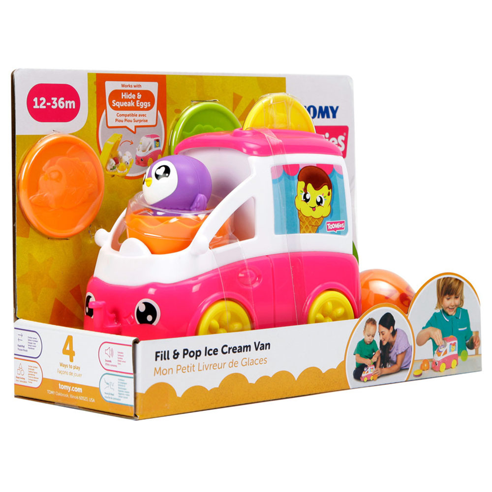 Tomy Toomies - Fill & Pop Snack Trucks - Assorted 1pc