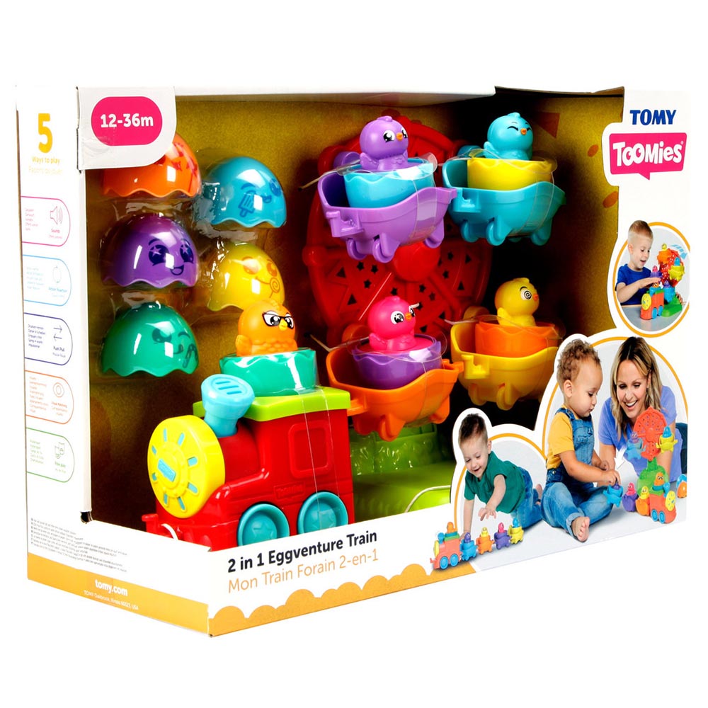Tomy Toomies - 2-in-1 Egg venture Train