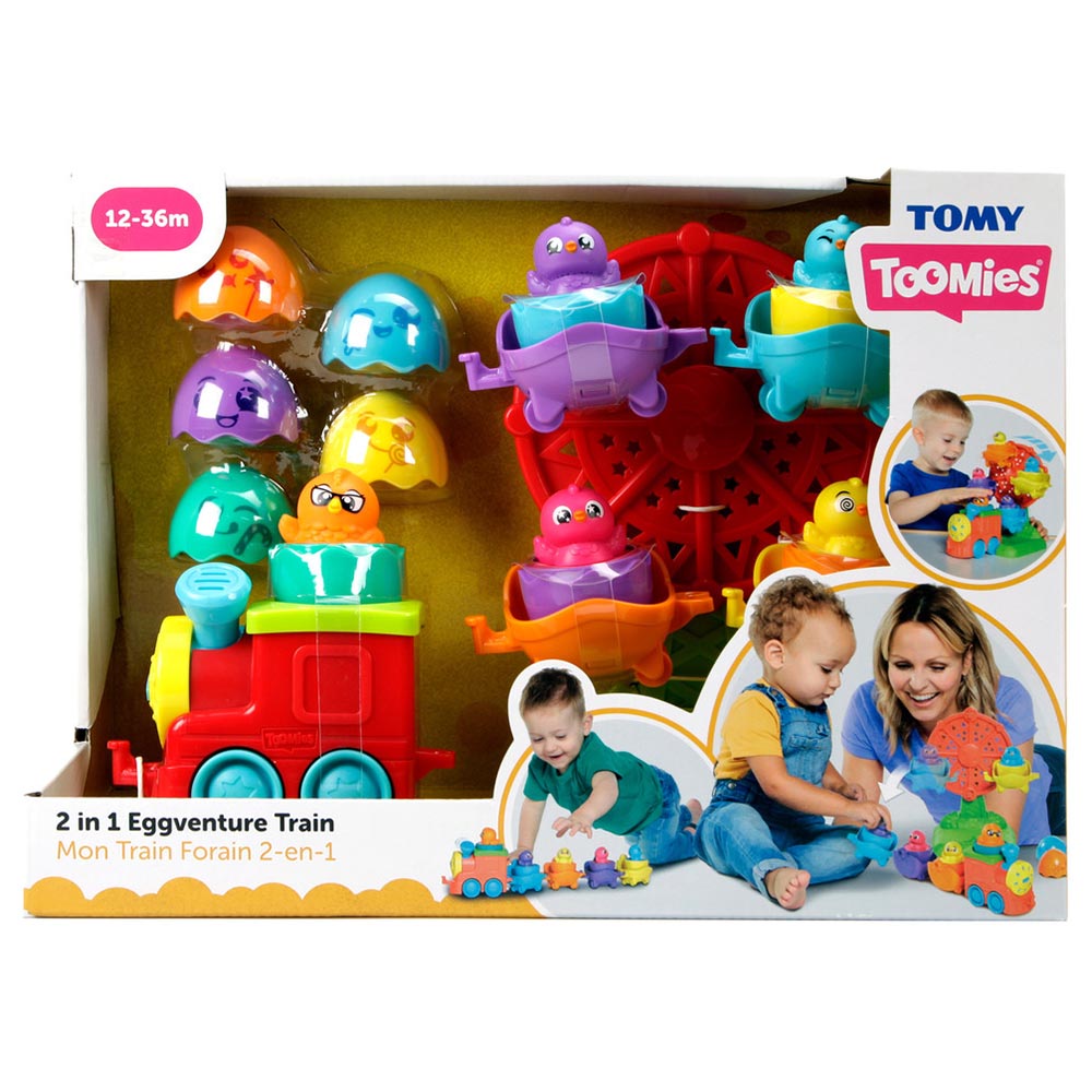 Tomy Toomies - 2-in-1 Egg venture Train