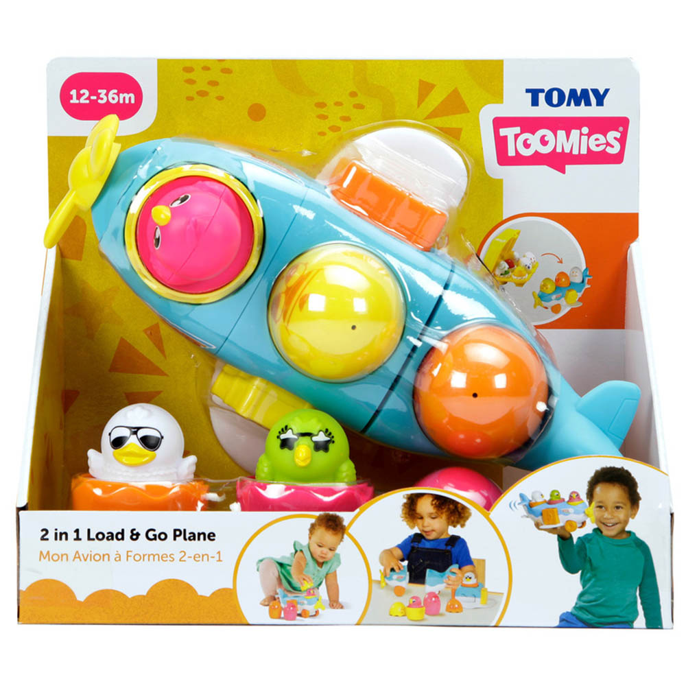 TOMY TOOMIES - 2-in-1 Load & Go Plane
