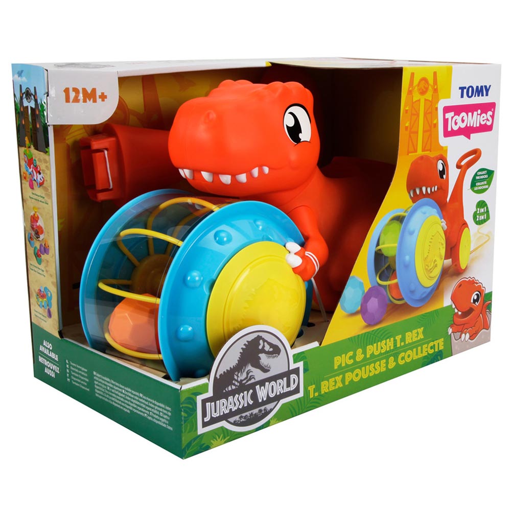 Tomy Toomies - Pic & Push T-Rex
