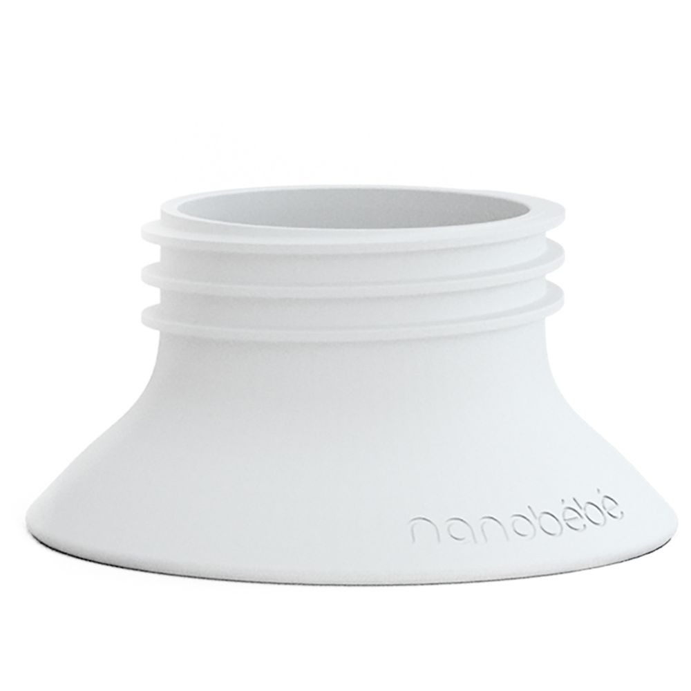 Nanobebe - Breastmilk Pump Adapter Set - White