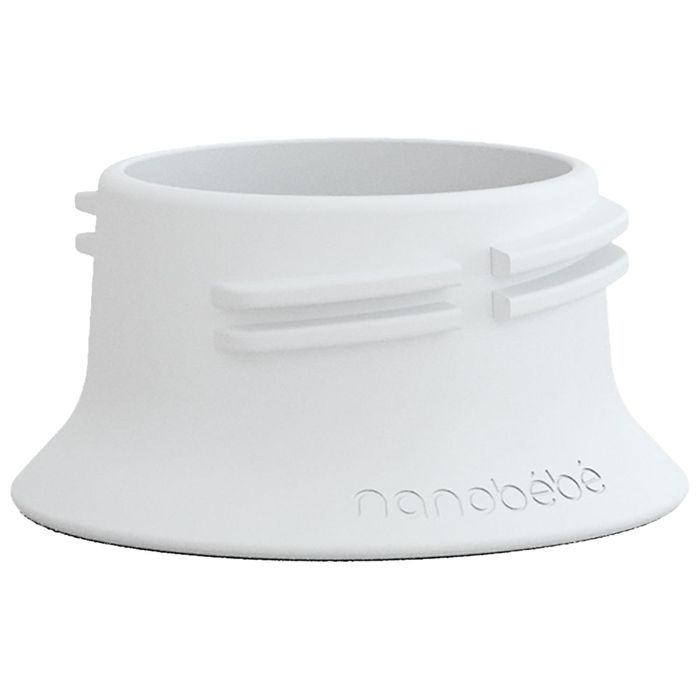 Nanobebe - Breastmilk Pump Adapter Set - White