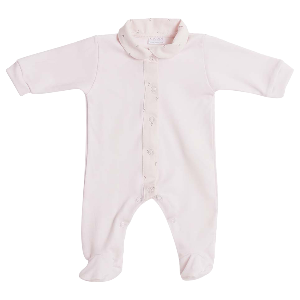 Gloop Babygrow Summer Bodysuit Blush - Rose