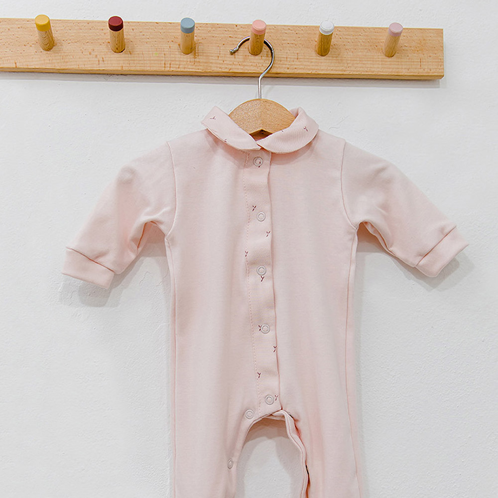 Gloop Babygrow Summer Bodysuit Blush - Rose