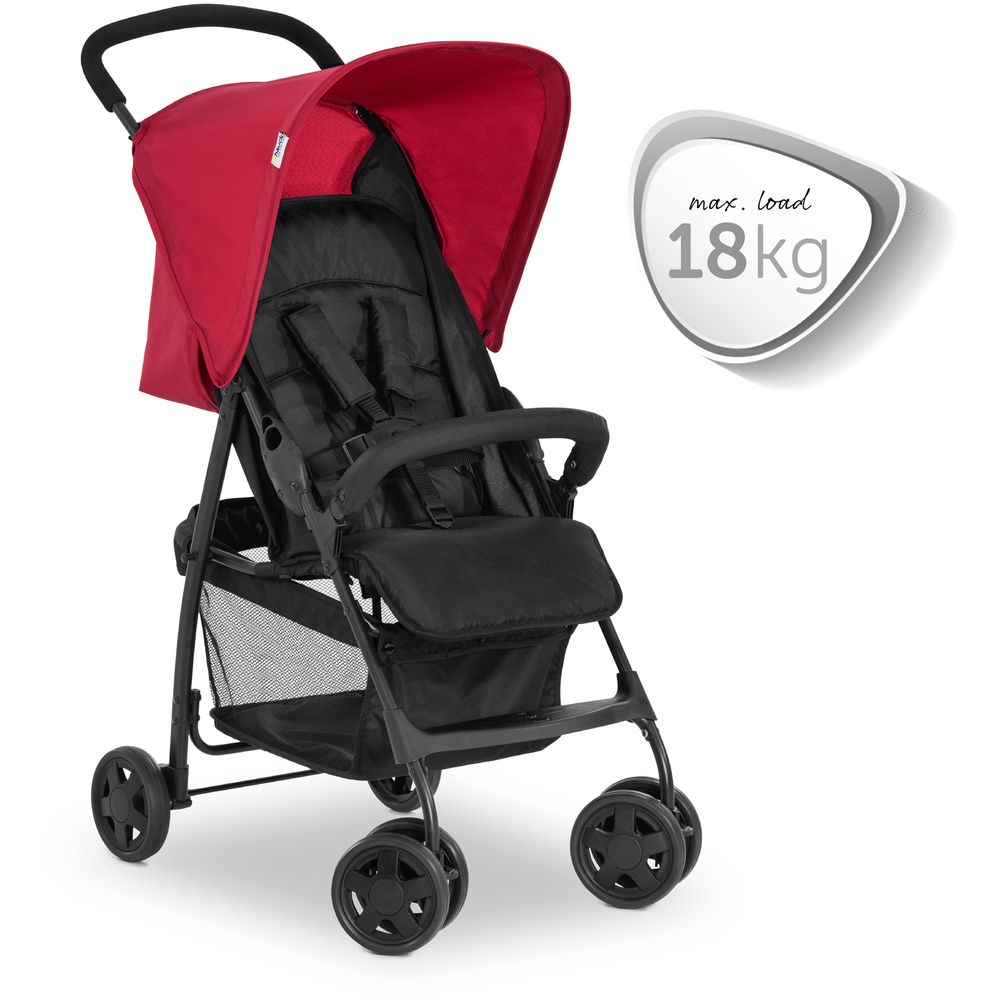 Hauck - Sport Lightweight Stroller - Red