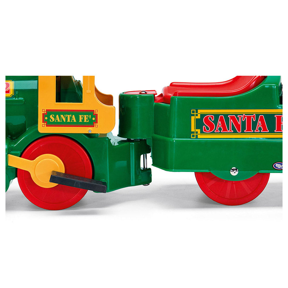 Peg Perego - Santa Fe Train  Ride On Toy - Green