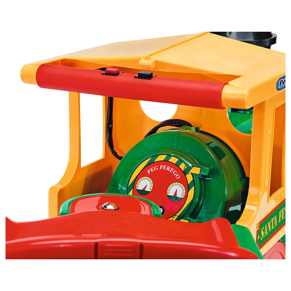Peg Perego - Santa Fe Train  Ride On Toy - Green
