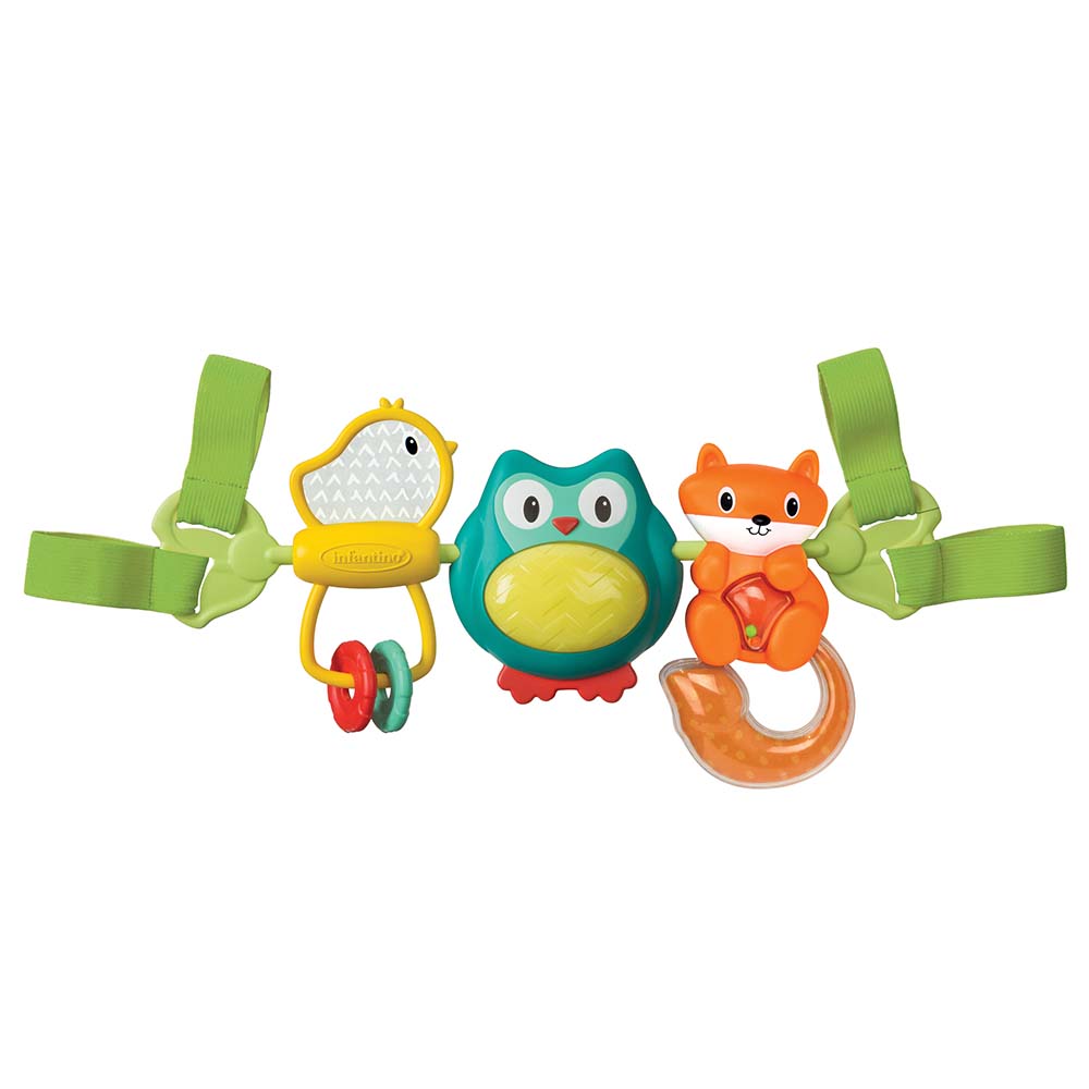 Infantino Spin & Sing Travel Bar Activity Toy