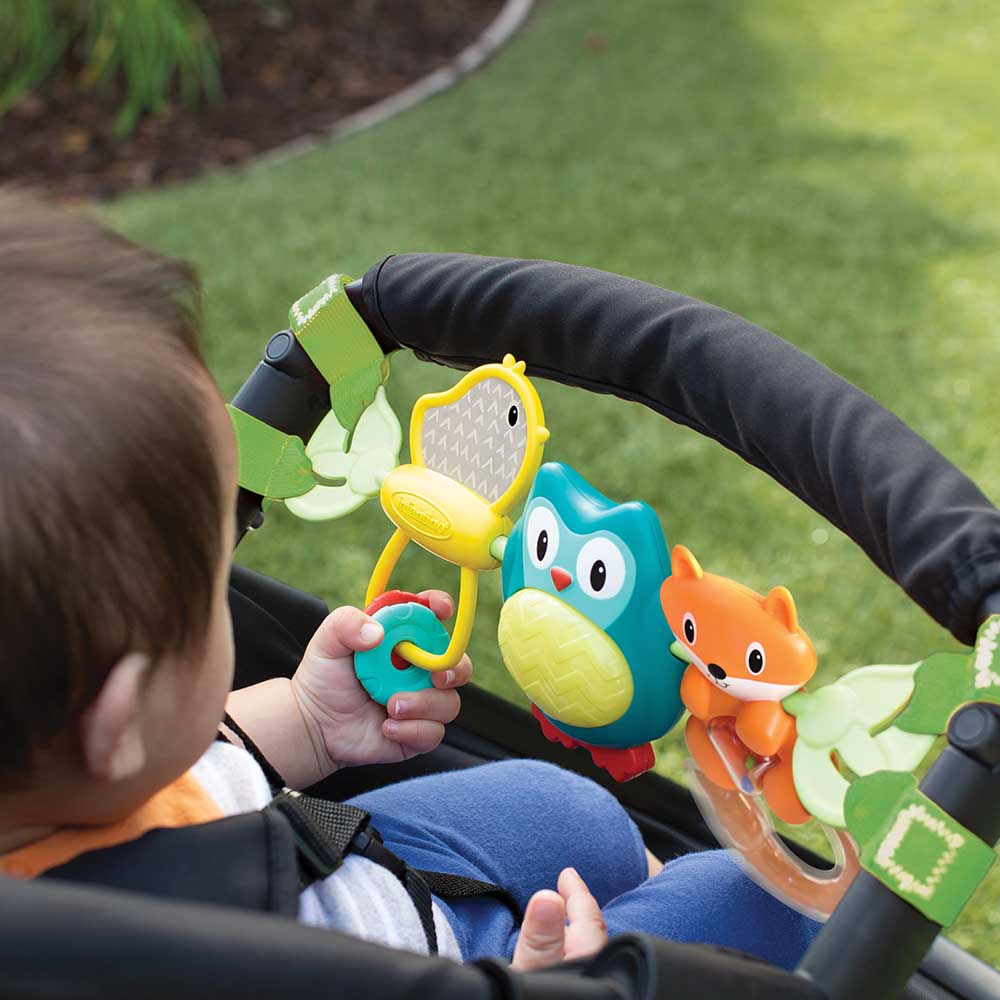 Infantino Spin & Sing Travel Bar Activity Toy