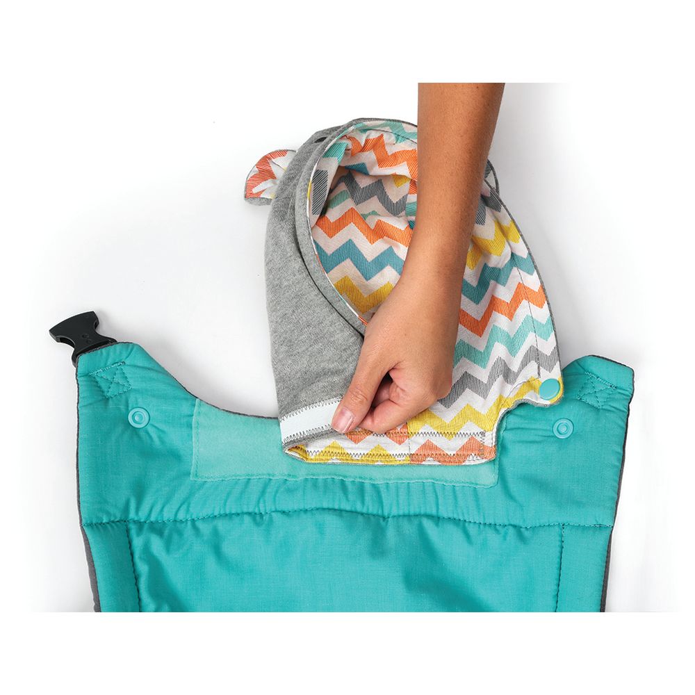 Infantino - Cuddle Up Ergonomic Carrier with Removable Hood - Grey