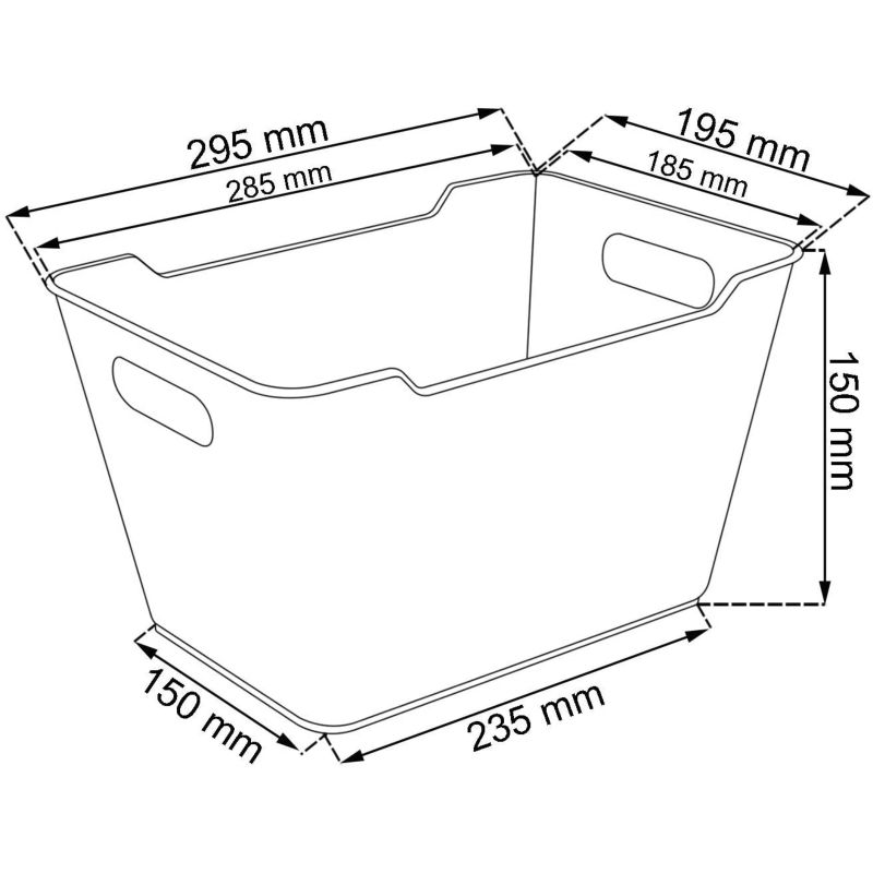 Keeeper - Lifestyle Box 6L - Wine Red